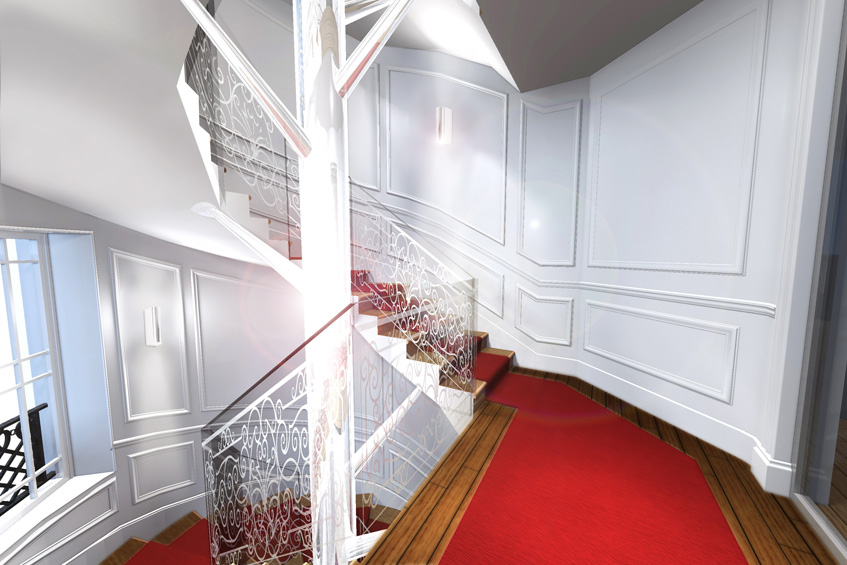 Cazenove Architecte Hall Bureaux Baroques Paris 004