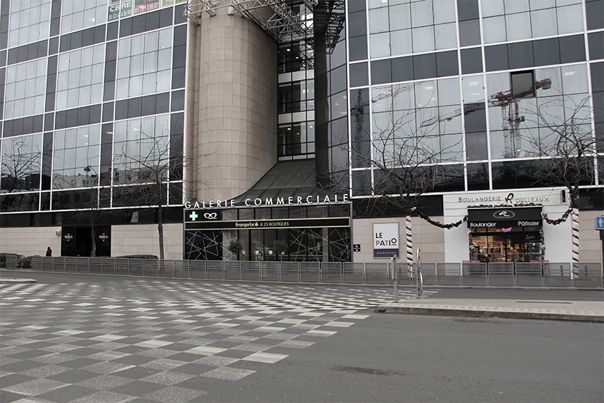 Cazenove Architecte Centre Commercial Tertiaire Rueil Malmaison Le Patio existant 005a