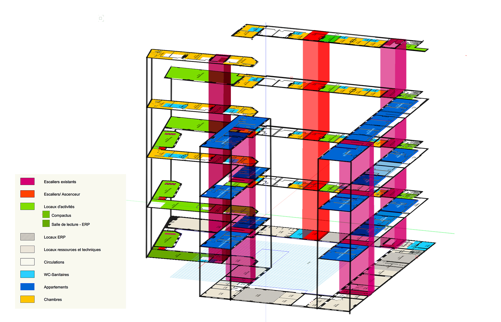 Cazenove Architecte Restructuration Lourde Seminaire Logement Temporaire Paris 6 002