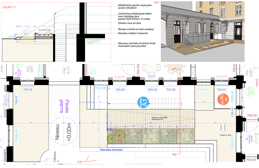 Cazenove Architecte Restructuration Lourde Seminaire Logement Temporaire Paris 6 008