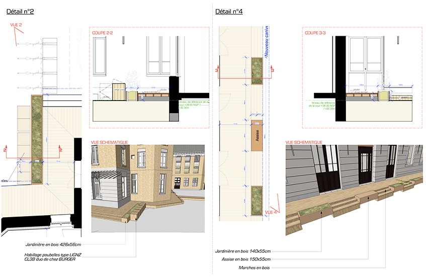 Cazenove Architecte Restructuration Lourde Seminaire Logement Temporaire Paris 6 009