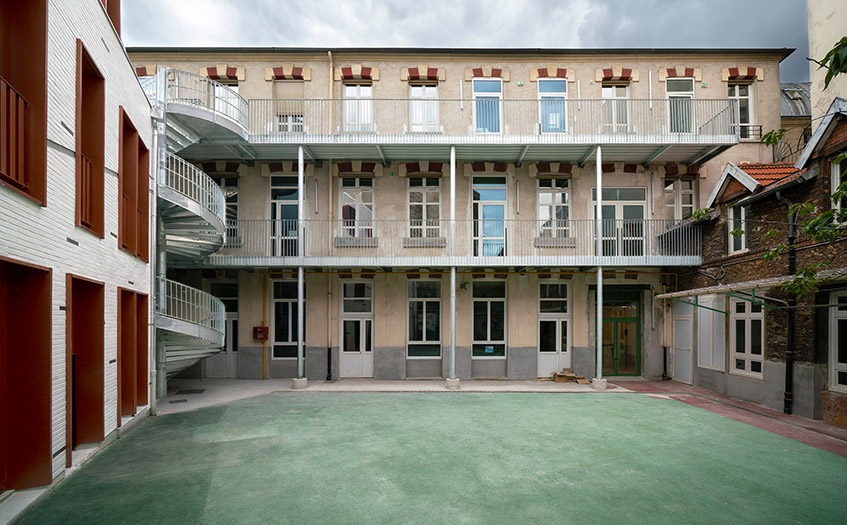 Cazenove Architecte Ecole Saint Laurent Paris 10 003