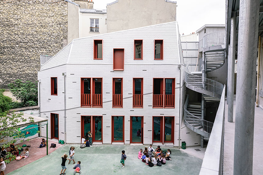 Cazenove Architecte Ecole Saint Laurent Paris 10 006