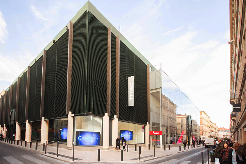 cazenove architecte centre commercial tertiaire la coupole halles nimes 001