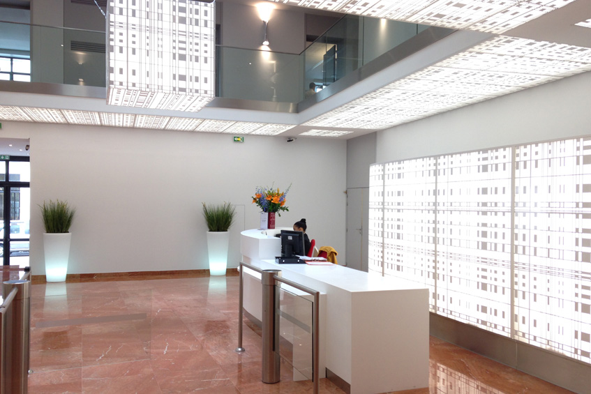 Cazenove Architecte Hall Bureaux Titien Paris 0013