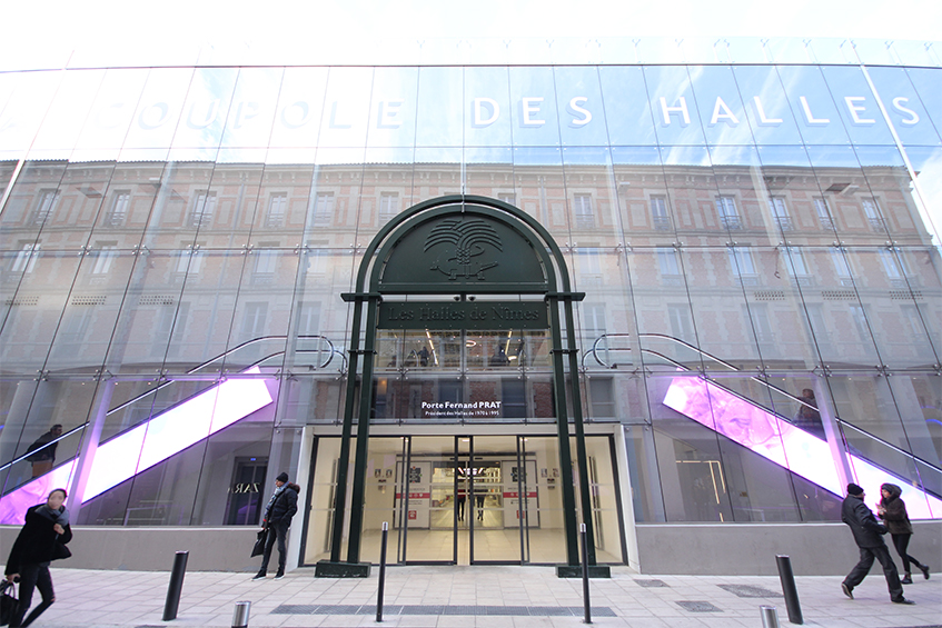 Cazenove Architecte Centre Commercial Tertiaire La Coupole Halles Nimes 009