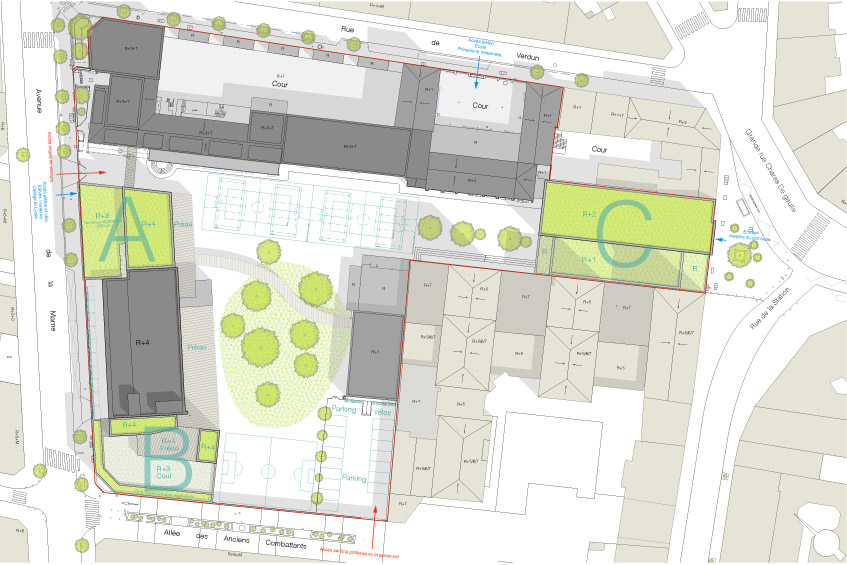 Cazenove Architecte Erp Ecole Concours Sainte Genevive Asniere 008